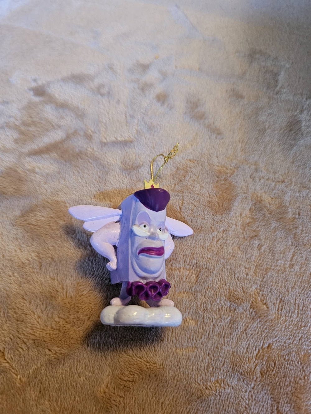 Purple Fairy Character Ornament From The Movie The Pagemaster🩷